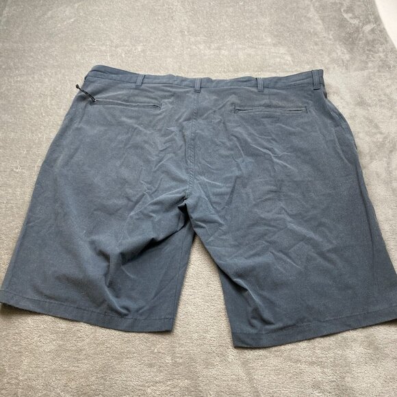 Ripzone Chino Shorts Men's 42 Gray Cotton Stretch Zip Fly Slash Pockets Outdoor - Picture 5 of 13